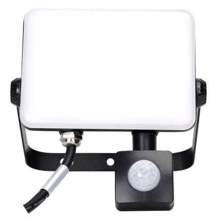 Aigostar - Holofote LED com sensor LED/30W/230V 6500K IP65 preto