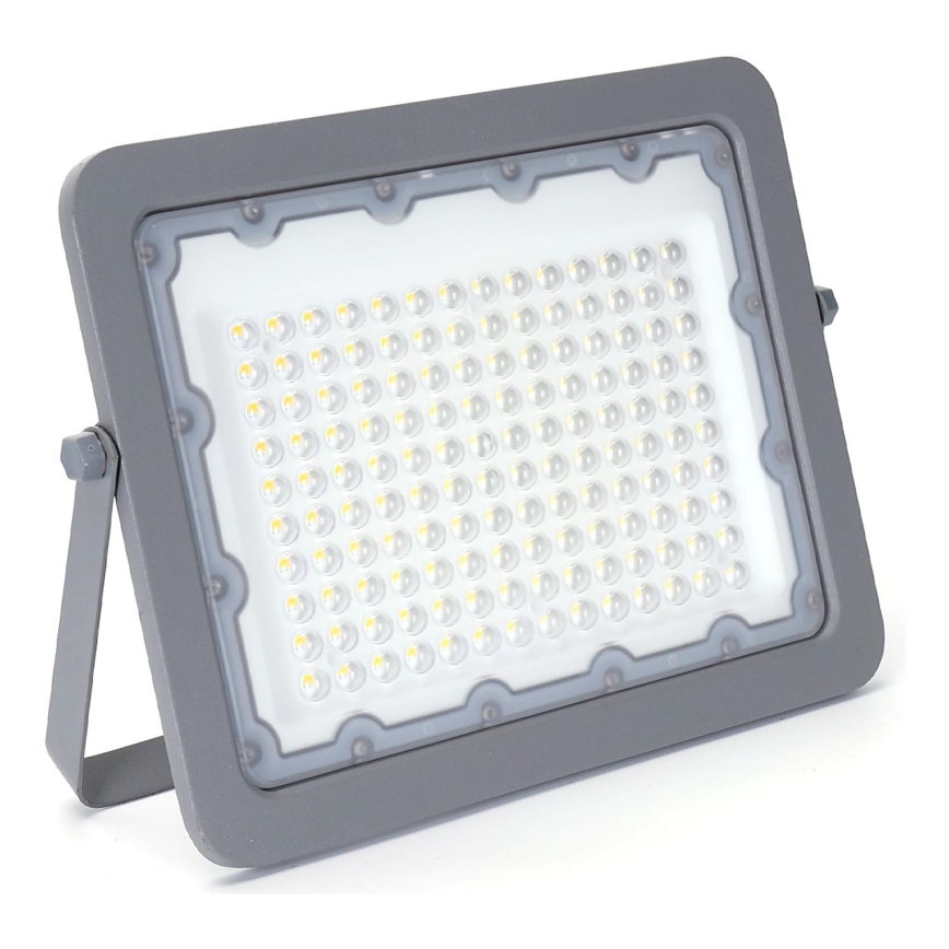 Aigostar - Holofote LED LED/100W/230V cinzento 4000K IP65