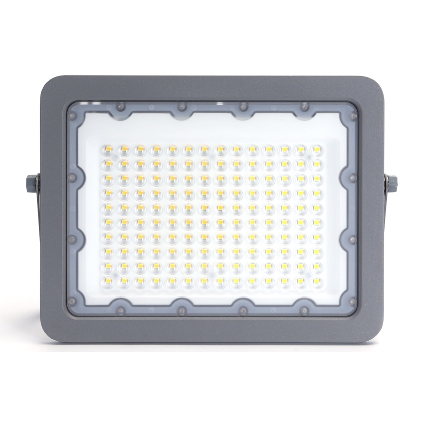 Aigostar - Holofote LED LED/100W/230V cinzento 4000K IP65