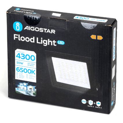 Aigostar - Holofote LED LED/50W/230V 6500K IP65