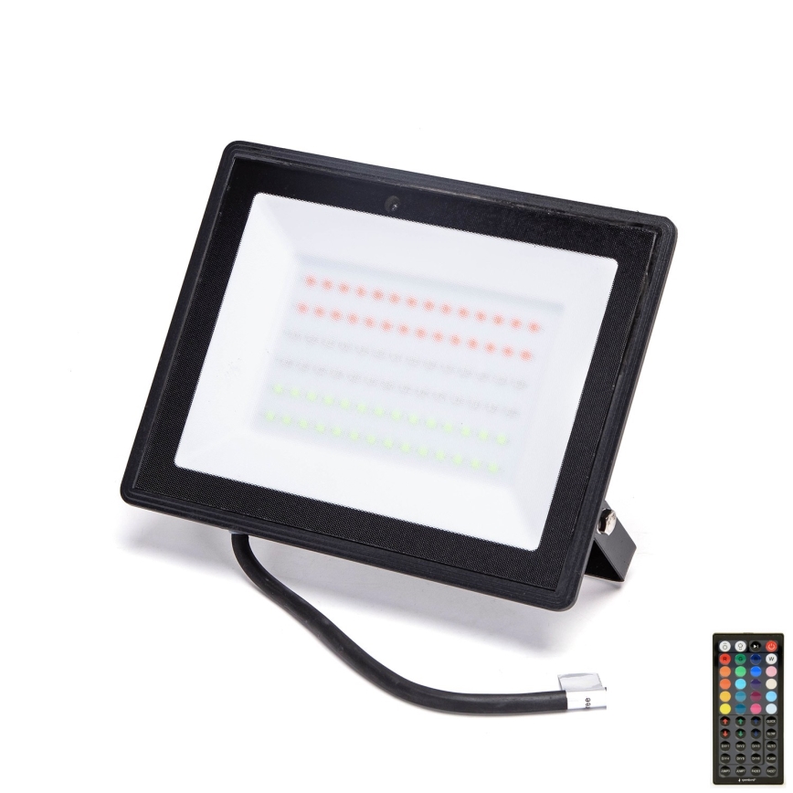 Aigostar - Holofote LED RGB LED/50W/230V IP65 + comando