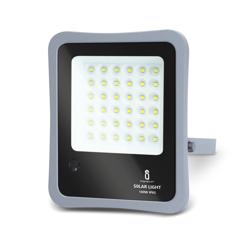 Aigostar - Holofote solar LED com regulação LED/100W/3,2V IP65 + CR