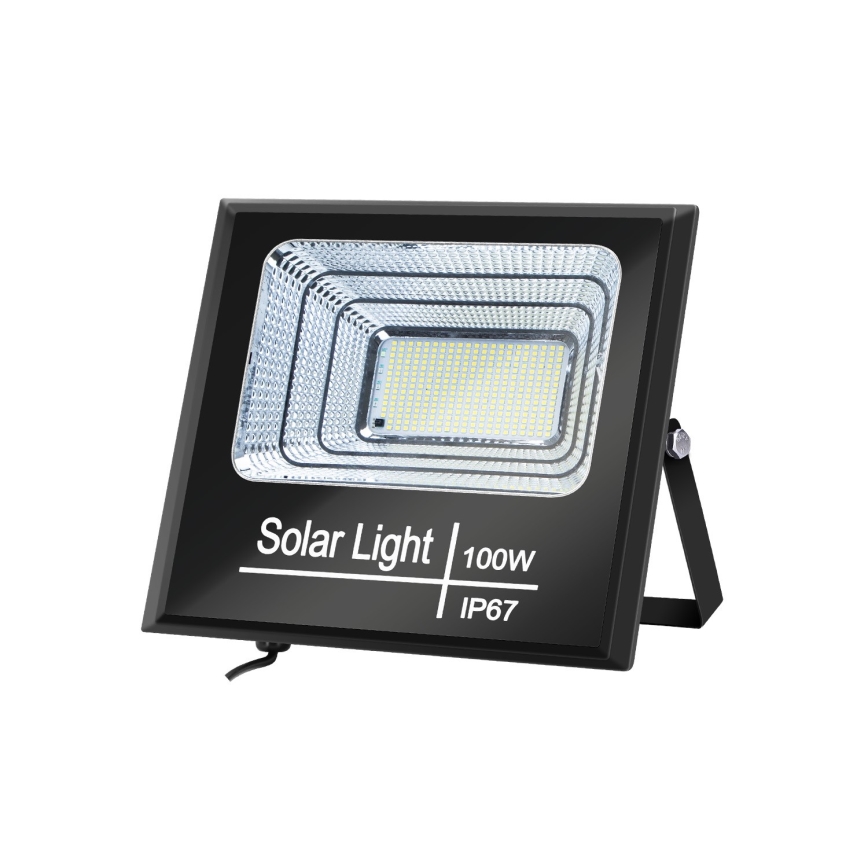 Aigostar - Holofote solar LED com regulação LED/100W/3,2V IP67 + CR