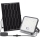 Aigostar - Holofote solar LED regulável com sensor LED/120W/3,4V IP66 + comando