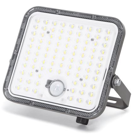 Aigostar - Holofote solar LED regulável com sensor LED/120W/3,4V IP66 + comando