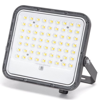 Aigostar - Holofote solar LED regulável LED/100W/3,4V IP66 + comando