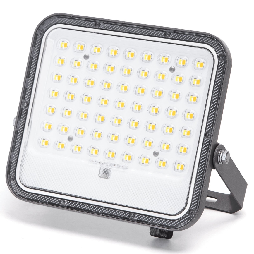 Aigostar - Holofote solar LED regulável LED/100W/3,4V IP66 + comando