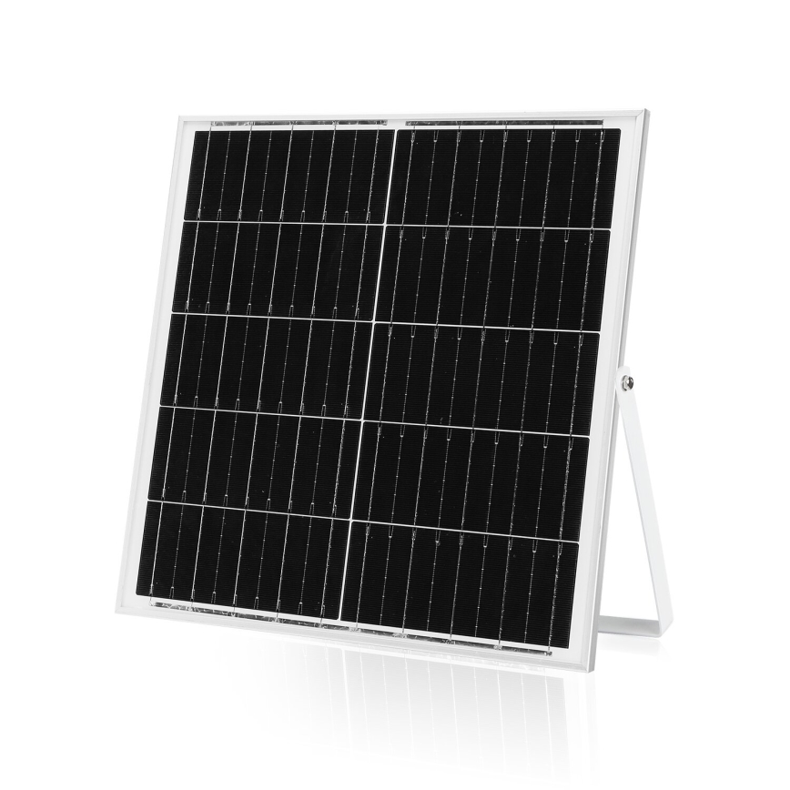 Aigostar - Holofote solar LED regulável LED/200W/3,2V IP65 20000 mAh + comando