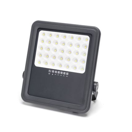 Aigostar - Holofote solar LED regulável LED/300W/3,4V IP65 + comando