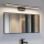 Aigostar - Iluminação de espelho para casa de banho LED LED/12W/230V 4000K 60 cm IP44 preto