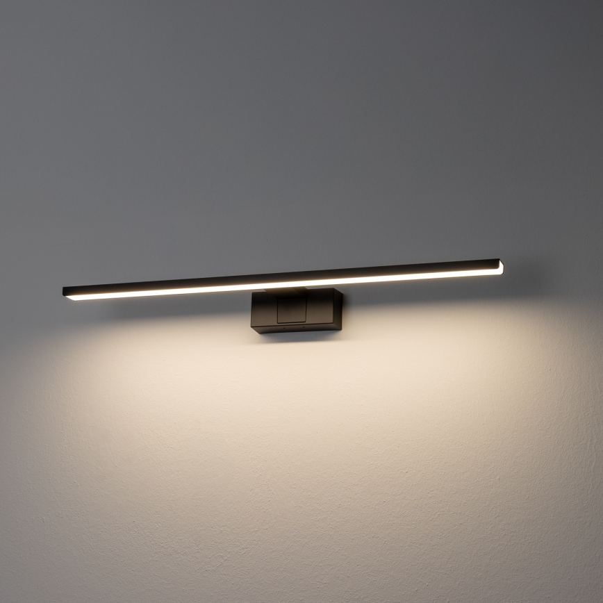 Aigostar - Iluminação de espelho para casa de banho LED LED/12W/230V 4000K 60 cm IP44 preto
