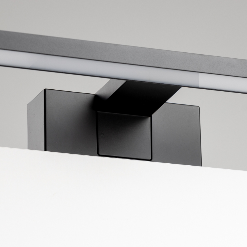 Aigostar - Iluminação de espelho para casa de banho LED LED/12W/230V 4000K 60 cm IP44 preto