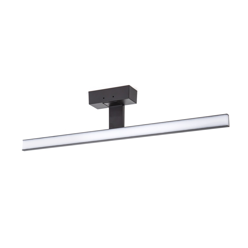 Aigostar - Iluminação de espelho para casa de banho LED LED/12W/230V 4000K 60 cm IP44 preto