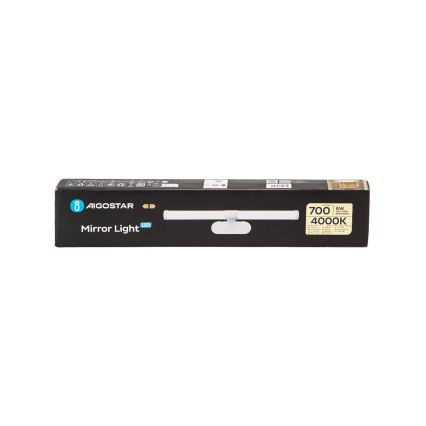 Aigostar - Iluminação de espelho para casa de banho LED LED/6W/230V 4000K 40cm IP44
