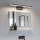 Aigostar - Iluminação de espelho para casa de banho LED LED/8W/230V 4000K 40 cm IP44 preto