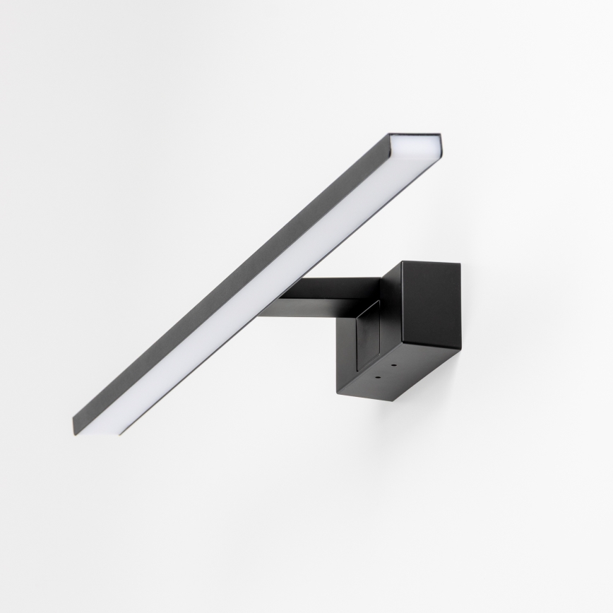 Aigostar - Iluminação de espelho para casa de banho LED LED/8W/230V 4000K 40 cm IP44 preto