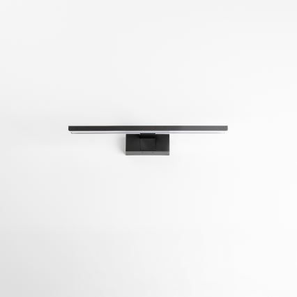 Aigostar - Iluminação de espelho para casa de banho LED LED/8W/230V 4000K 40 cm IP44 preto