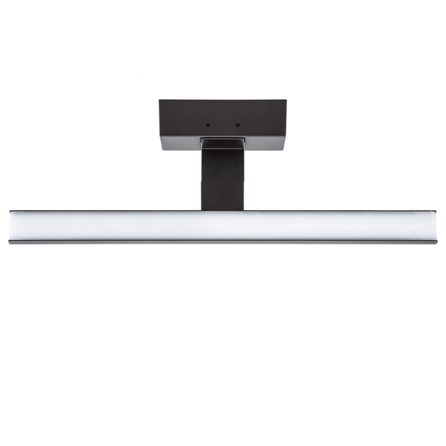 Aigostar - Iluminação de espelho para casa de banho LED LED/8W/230V 4000K 40 cm IP44 preto