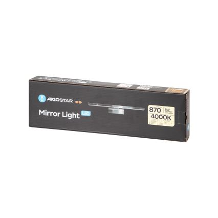 Aigostar - Iluminação de espelho para casa de banho LED LED/8W/230V 4000K 40cm IP44