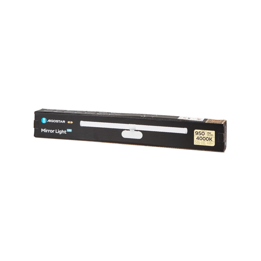 Aigostar - Iluminação de espelho para casa de banho LED LED/8W/230V 4000K 60cm IP44