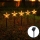 Aigostar - Iluminação de Natal LED solar LED/0,054W/1,2V 1m IP65 branco quente