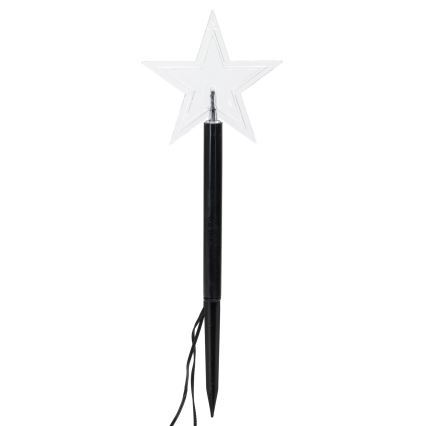 Aigostar - Iluminação de Natal LED solar LED/0,054W/1,2V 1m IP65 branco quente