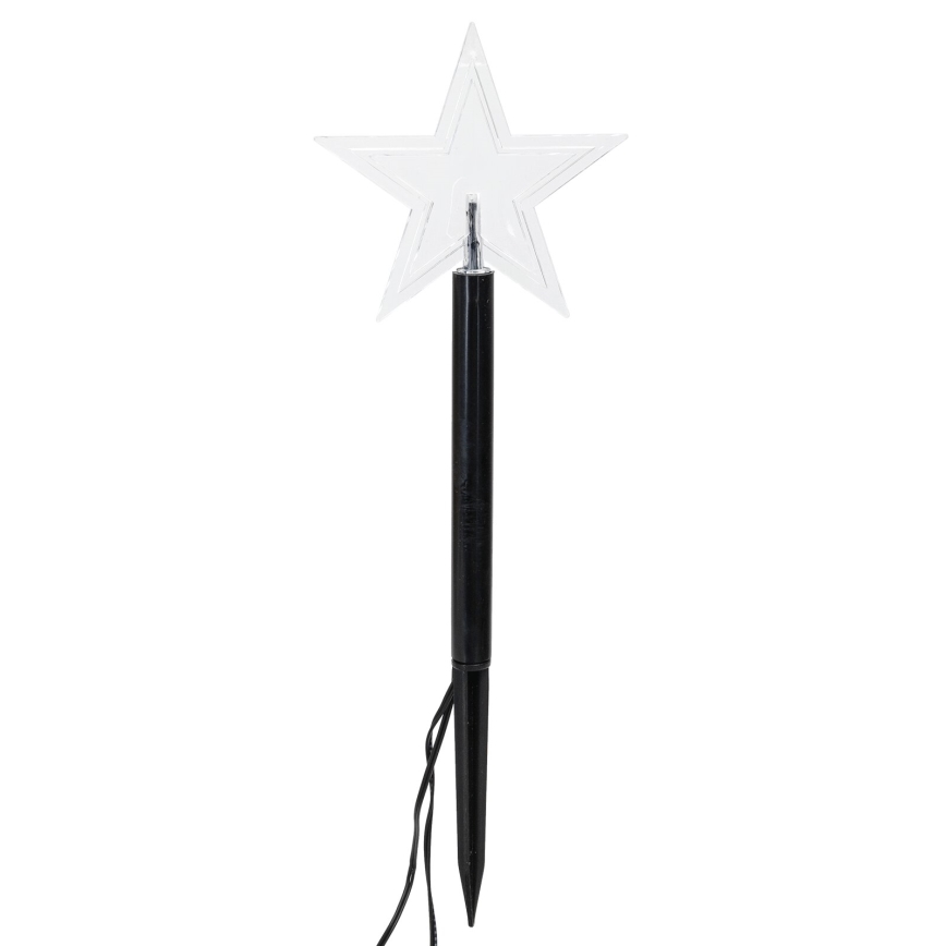 Aigostar - Iluminação de Natal LED solar LED/0,054W/1,2V 1m IP65 branco quente