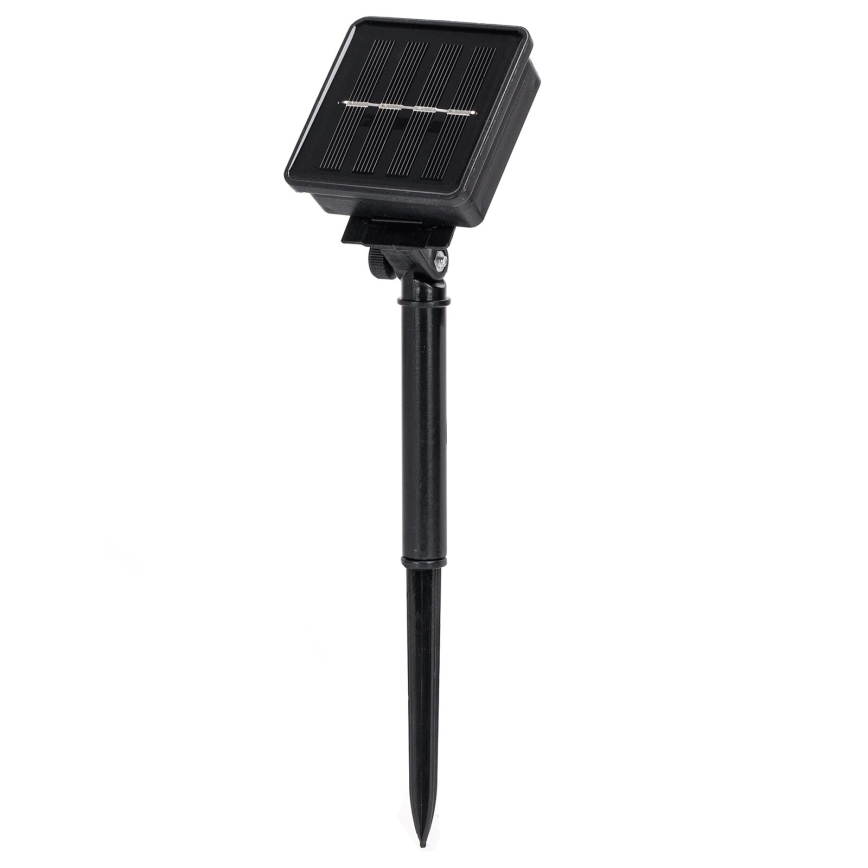 Aigostar - Iluminação de Natal LED solar LED/0,054W/1,2V 1m IP65 branco quente