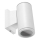 Aigostar - Iluminação de parede exterior 1xGU10/230V branco IP65 redondo