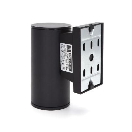 Aigostar - Iluminação de parede exterior 1xGU10/230V preto IP65 redondo