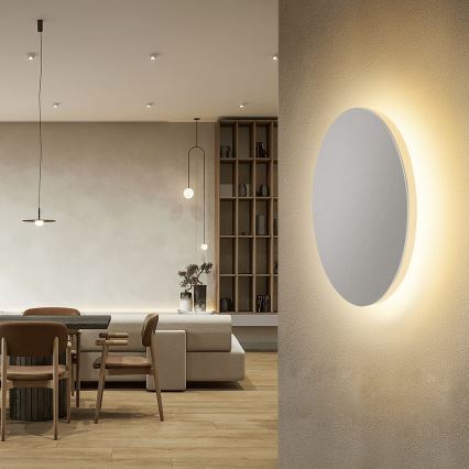 Aigostar - Iluminação de parede LED LED/12W/230V 3000K 25 cm branco