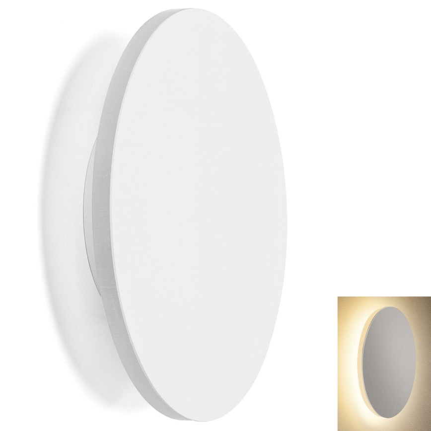 Aigostar - Iluminação de parede LED LED/6,5W/230V 3000K 18 cm branco