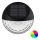 Aigostar - Iluminação de parede solar LED RGB LED/2W/1,2V preto IP44