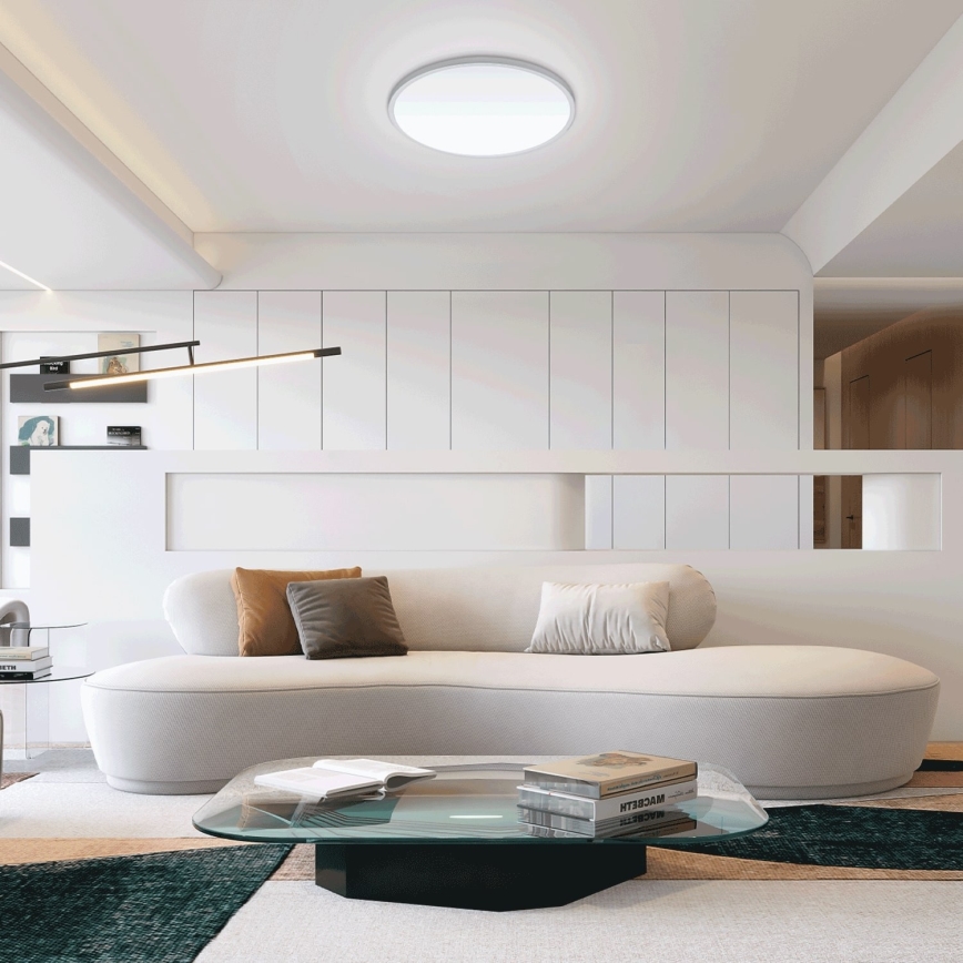 Aigostar - Iluminação de teto de casa de banho LED LED/40W/230V 6500K diâmetro 54 cm IP44