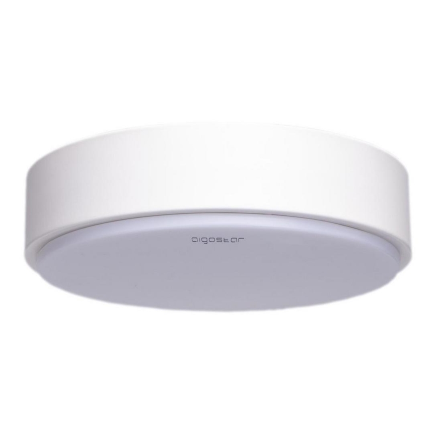 Aigostar - Iluminação de teto LED LED/12W/230V 3000K d. 23 cm branco