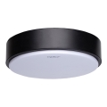 Aigostar - Iluminação de teto LED LED/12W/230V 3000K d. 23 cm preto