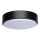 Aigostar - Iluminação de teto LED LED/12W/230V 3000K d. 23 cm preto