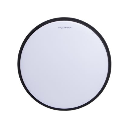 Aigostar - Iluminação de teto LED LED/12W/230V 3000K d. 23 cm preto