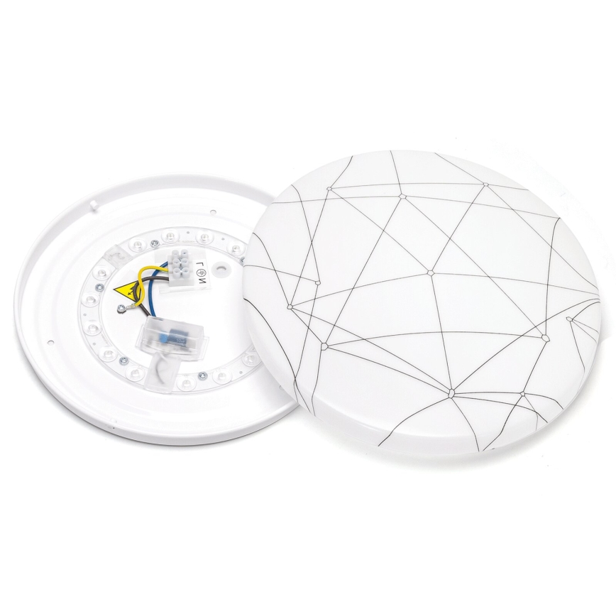 Aigostar - Iluminação de teto LED LED/12W/230V 3000K