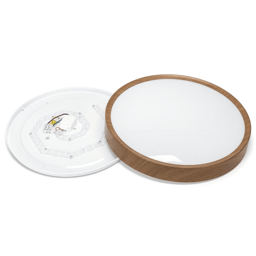 Aigostar - Iluminação de teto LED LED/24W/230V 3000K diâmetro 38,3 cm