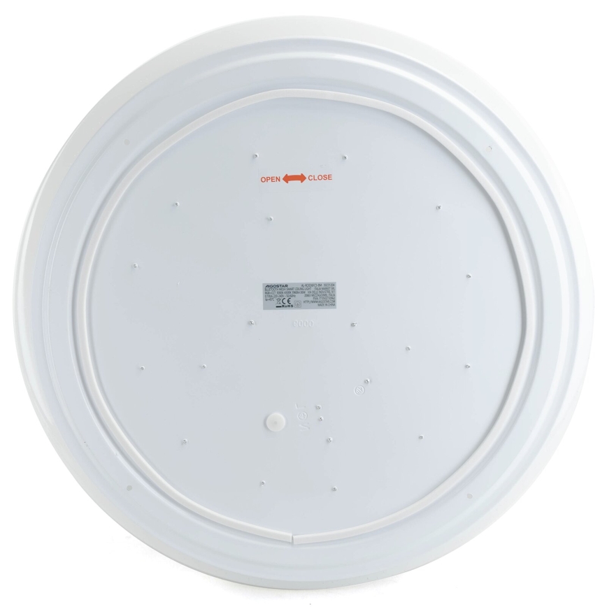 Aigostar - Iluminação de teto LED RGBW com regulação MESH LED/36W/230V 3000-6500K + comando