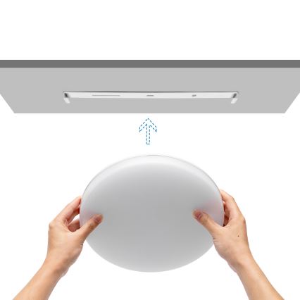 Aigostar - Iluminação para teto de casa de banho LED LED/24W/230V 4000K IP54