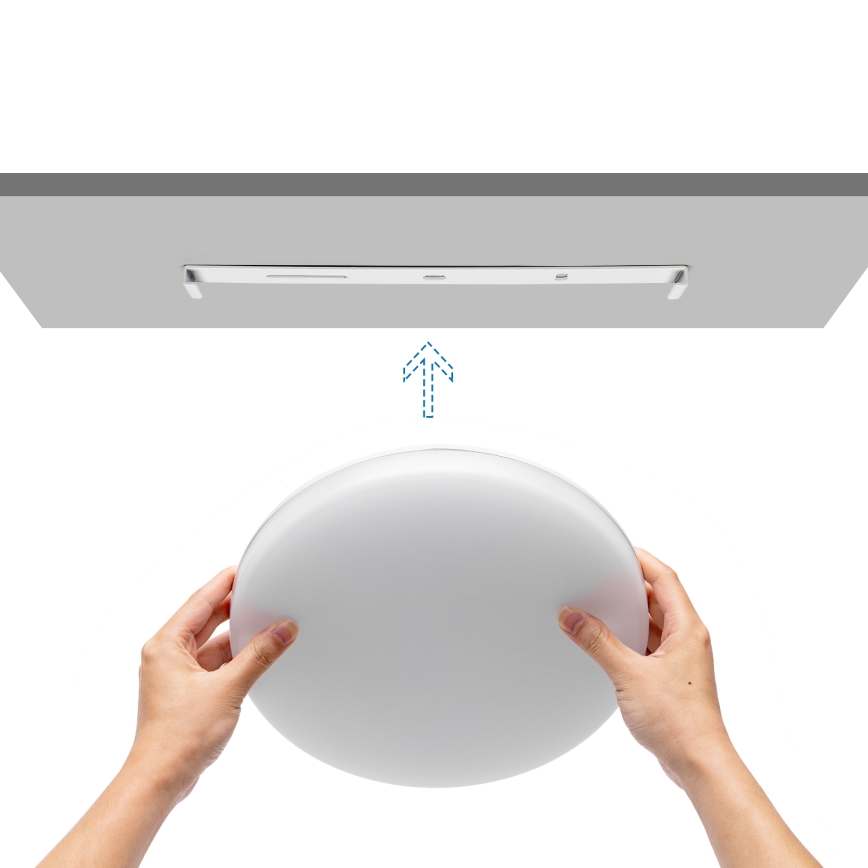 Aigostar - Iluminação para teto de casa de banho LED LED/24W/230V 4000K IP54