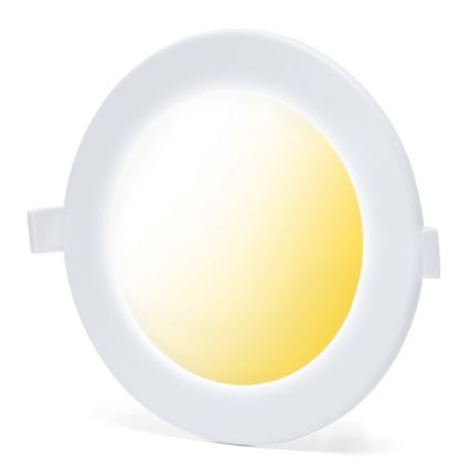 Aigostar - Iluminação embutida LED com regulação LED/12W/230V d. 17 cm Wi-Fi