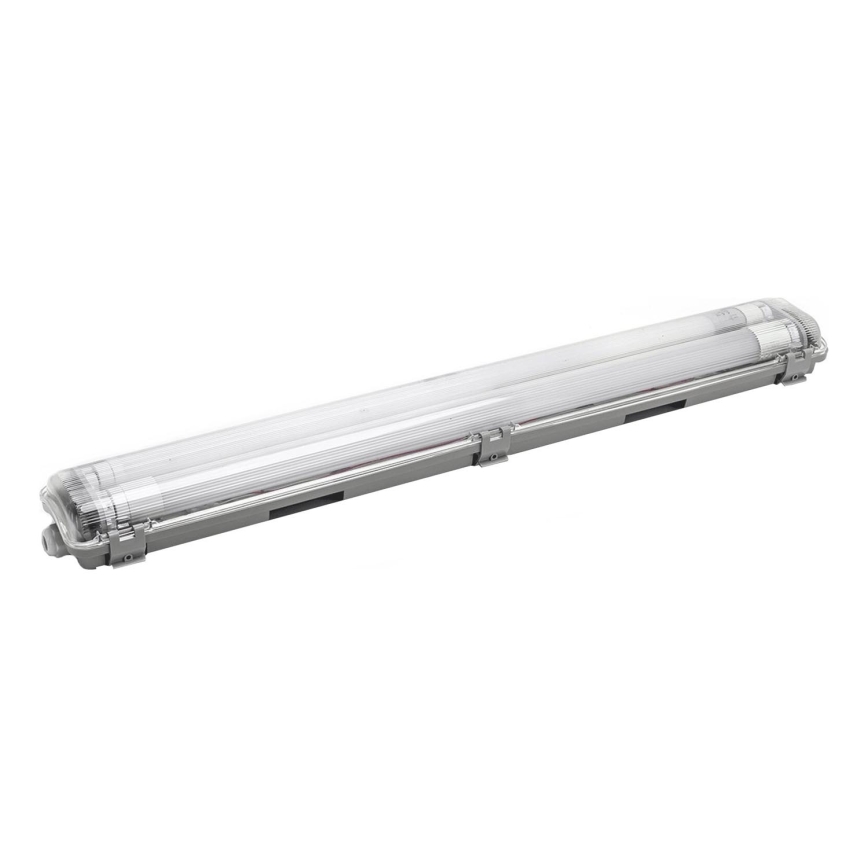 Aigostar - Iluminação industrial fluorescente LED 2xG13/9W/230V 4000K 66,6 cm IP65
