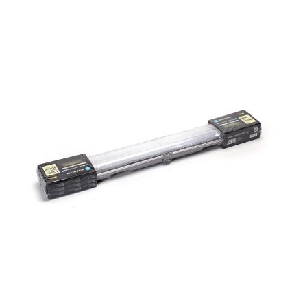 Aigostar - Iluminação industrial fluorescente LED 2xG13/9W/230V 4000K 66,6 cm IP65