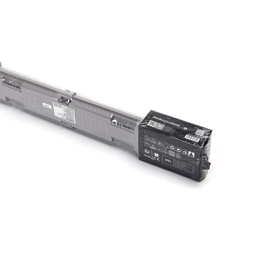 Aigostar - Iluminação industrial fluorescente LED 2xG13/9W/230V 4000K 66,6 cm IP65