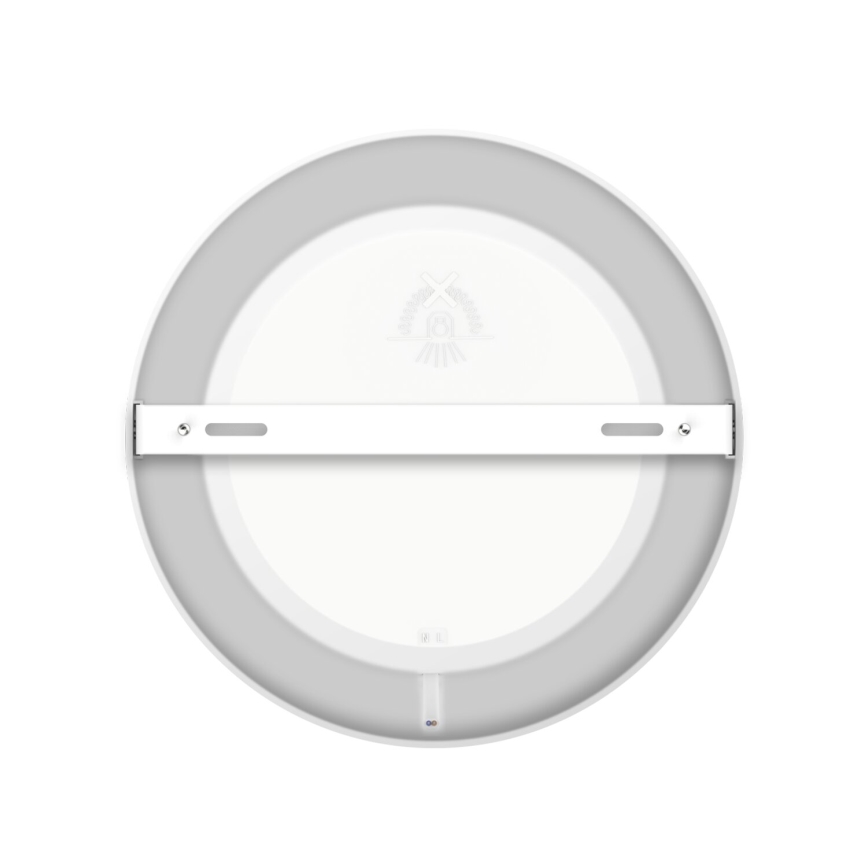 Aigostar - Iluminação integrada LED  de teto LED/12W/230V diâmetro 17,4 cm 6500K branco