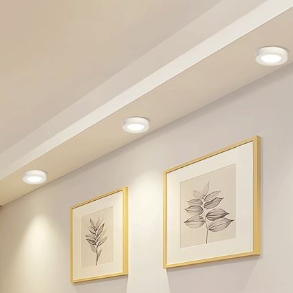 Aigostar - Iluminação integrada LED de teto LED/18W/230V diâmetro 22,6 cm 4000K branco