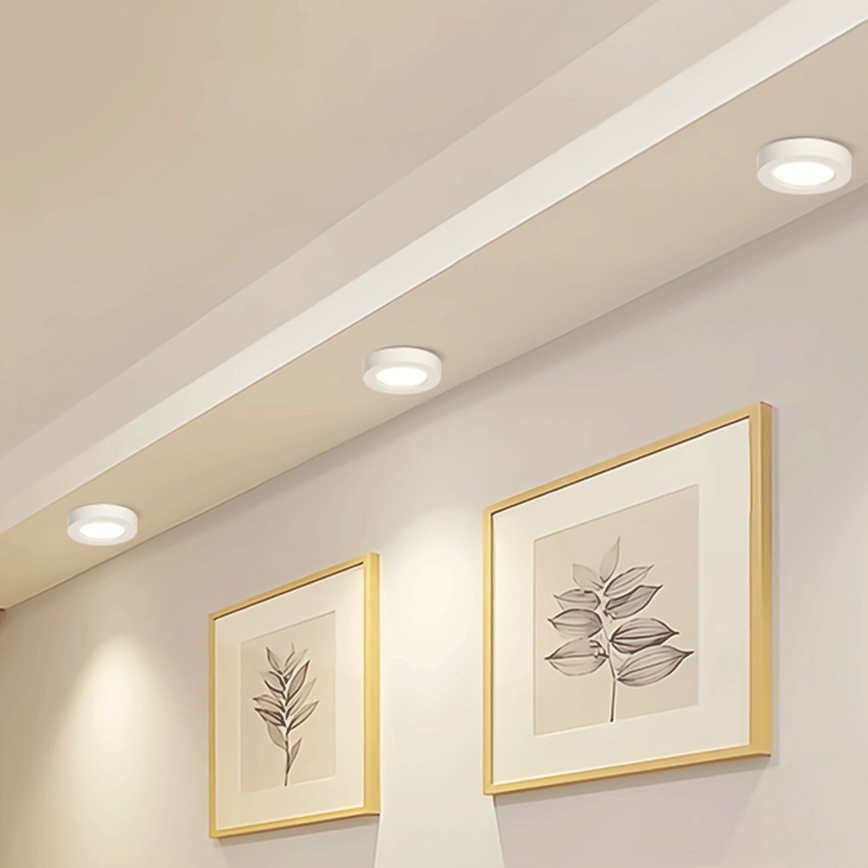 Aigostar - Iluminação integrada LED de teto LED/18W/230V diâmetro 22,6 cm 4000K branco